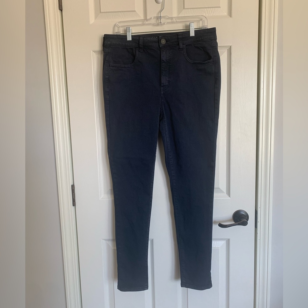 American Eagle AE Navy Blue Hi-Rise Jegging - Women's 12 R